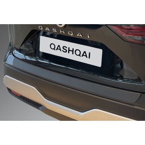 Achterbumperbeschermer | Nissan | Qashqai 21- 5d suv. | type J12 | ABS-kunststof | zwart