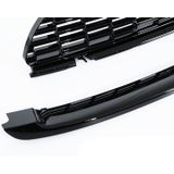 Grill | Mini Cooper | 06-10 3d hat. R56 / Clubman 07-10 4d sta. R55 | JCW-Style | glanzend zwart | 01