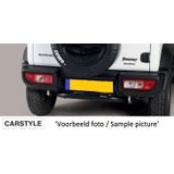 Rear Bar | Kia | Sorento 02-06 5d suv. | RVS zwart Rear Bar