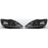 Koplampen Devil Eyes | Ford Focus MK2 2008-2010 | zwart