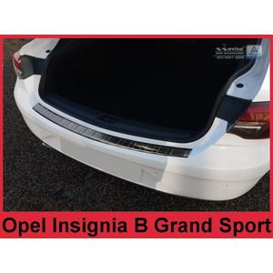 Achterbumperbeschermer | Opel | Insignia Grand Sport 17- 5d hat. | RVS zwart