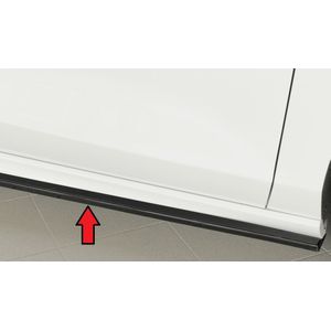 Side skirt aanzetstuk | Ford | Focus IV ST / ST-Line 2018- | stuk | rechts | glanzend | Rieger Tuning