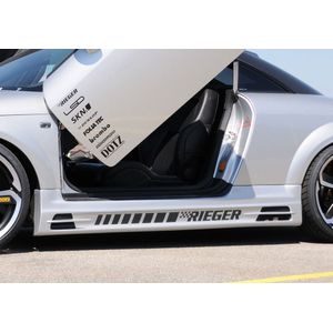 Rieger side skirt | TT (8N): 98-03 - Coupé, Roadster | l stuk ongespoten abs | Rieger Tuning