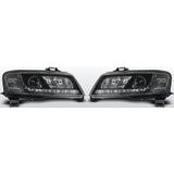 Koplampen Devil Eyes | Fiat Stilo 3-Deurs 2001-2008 | zwart