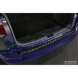 Achterbumperbeschermer | Volkswagen | Golf Variant 21- 5d sta. VIII | RVS zwart