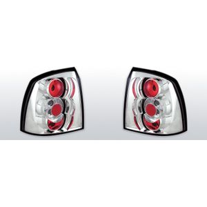 Achterlichten | Opel Astra G Hatchback 1997-2004 3D/5D | chroom