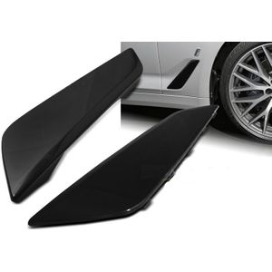 Side Wing / Air Flow Intake | BMW | 5-serie 17- 4d sed. G30 / 5-serie Touring 17- 5d sta. G31 | M-Look Shadow line - Black line | ABS Kunststof | zwart glanzend | 01