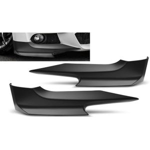 Voorbumper splitter | BMW | 3-serie Coupé 06-10 2d cou. E92 / 3-serie Cabrio 07-10 2d cab. E93 | voor M-tech | set
