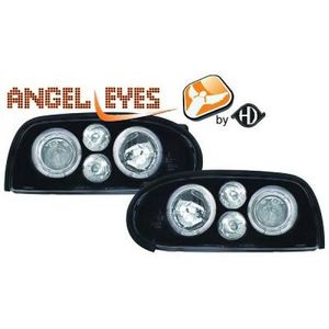Koplampen Angel Eyes | Volkswagen Golf 3 | zwart