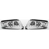 Koplampen LED DRL | Skoda Fabia 1999-2008 | chroom