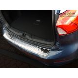 Achterbumperbeschermer | Ford | Focus Wagon 18- 5d sta. | RVS rvs zilver Zijdeglans