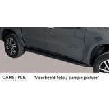 Side Bars | Toyota | Proace City 19- 3d bes. / Proace City Verso 20- 5d mpv | SWB | RVS Side Protection zwart