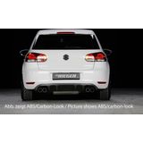 Rieger diffuser | VW Golf 6 VI 2008-2012 | ABS | dubbel sierstuk L/R | Carbon-look