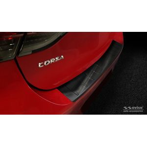 Achterbumperbeschermer | Opel | Corsa 19- 5d hat. | GS-Line | Ribs | RVS zwart