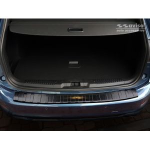 Achterbumperbeschermer | Ford | Focus Wagon 18- 5d sta. | RVS zwart Zijdeglans