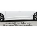 Rieger side skirt | VW Golf 7 VII 2013-2017 | ABS | Rechts | Carbon-look