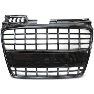 Grill | Audi | A4 04-07 4d sed. / A4 Avant 04-08 5d sta. / A4 Cabriolet 05-08 2d cab. | S8-Look | ABS Kunststof zwart Glanzend