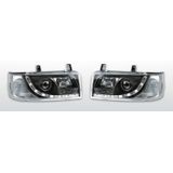 Koplampen Devil Eyes | Volkswagen T4 1990-2003 | zwart