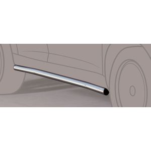 Side Bars | Honda | HR-V 01-03 3d suv. / HR-V 99-01 3d suv. | RVS rvs zilver Side Protection
