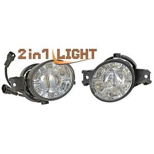 Mistlampen LED dagrijverlichting | diverse Renault / Nissan en Opel modellen | Bi-Light / 2 in 1 light