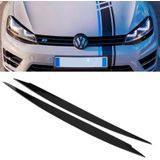 Koplampspoilers | Volkswagen | Golf 12-18 3d hat. VII / Golf 12-20 5d hat. VII / Golf Variant 13-20 5d sta. | ABS | booskijkers