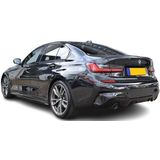 Diffuser | BMW | 3-serie 19- 4d sed. G20 / 3-serie Touring 19- 5d sta. G21 | M-Tech | M-Performance Look | der | glanzend zwart | 01
