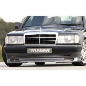 Rieger frontspoiler | 190-Serie (W201) - Sedan | stuk ongespoten abs | Rieger Tuning