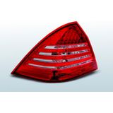 Achterlichten Mercedes C-klasse W203 Sedan 2000-2004 | LED | rood / wit