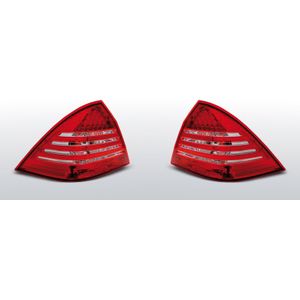 Achterlichten Mercedes C-klasse W203 Sedan 2000-2004 | LED | rood / wit