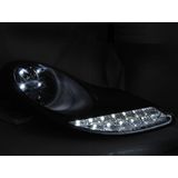 Koplampen | Porsche | Boxster 02-05 2d cab. / Boxster 96-02 2d cab. | LED | zwart