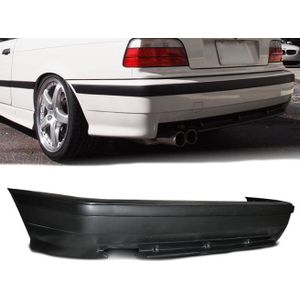 Achterbumper | BMW 3-serie E36 1991-1998 (4-doors, sedan) | ABS Kunststof | Uitlaat links