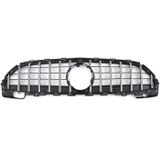 Grill | Mercedes-Benz | C-klasse 21- 4d sed. / C-klasse Estate 21- 5d sta. | W206  | S206 | alleen AMG-Line | PANAMERICANA AMG GT Look | zwart / chroom | 03