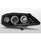 Koplampen Angel Eyes | Opel Astra G 1998-2004 | zwart