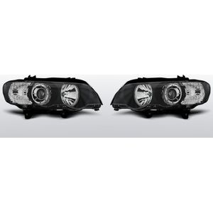 Koplampen Angel Eyes |Xenon| BMW X5 E53 1999-2003 | zwart