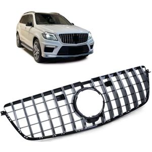 Grill | Mercedes-Benz | GL-klasse 2012-2015 5d suv | X166 | PANAMERICANA AMG-Look | zwart/chroom | 01