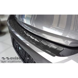Achterbumperbeschermer | Opel | Corsa 19- 5d hat. | Edition / Elegance | Ribs | RVS zwart