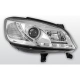 Koplampen LED DRL | Opel Zafira 1999-2005 | chroom