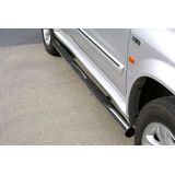 Side Bars | Suzuki | Grand Vitara XL-7 04-06 5d suv. | rvs zilver Grand Pedana RVS