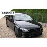 Grille | RS type | Audi A4 B8 2008-2011 | ABS Kunststof | met parkeersensor houders | hoogglans zwart