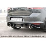 Rieger diffuser | VW Golf 7 GTI tot facelift | ABS | zwart