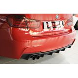 Rieger diffuser | BMW 3-Serie F30 / F31 M-pakket 2012- | dubbel sierstuk links