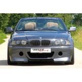 Rieger voorbumper CS-Look | 3-Serie E46: 02.98-12.01 (tot Facelift), 02.02- (vanaf Facelift) - Cabrio, Coupé | stuk ongespoten abs | Rieger Tuning