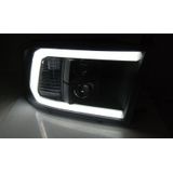 Koplampen | Dodge | Ram 2009-2018 | LED | Tube Light | zwart