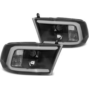 Koplampen | Dodge | Ram 2009-2018 | LED | Tube Light | zwart