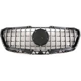 Grill | Mercedes-Benz | Sprinter Combi 2013-2018 4d bus | W906 | PANAMERICANA AMG GT Look | zwart/chroom | 03