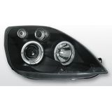 Koplampen Angel Eyes | Ford Fiesta MK6 2002-2005 | zwart