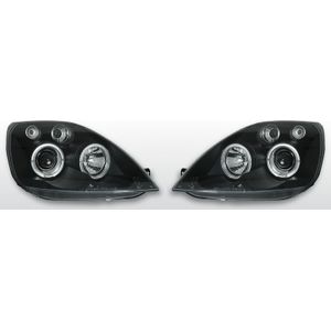 Koplampen Angel Eyes | Ford Fiesta MK6 2002-2005 | zwart