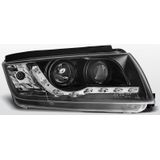 Koplampen LED DRL | Skoda Fabia 1999-2008 | zwart