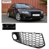 Bumperrooster | Audi | A4 07-11 4d sed. / A4 Avant 08-11 5d sta. | RS-Style | ABS Kunststof zwart Glanzend
