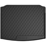 Rubber kofferbakmat | Volkswagen | Tiguan 16-20 5d suv. / Tiguan 20- 5d suv. | 5-zits | lage laadvloer | zwart | Gledring